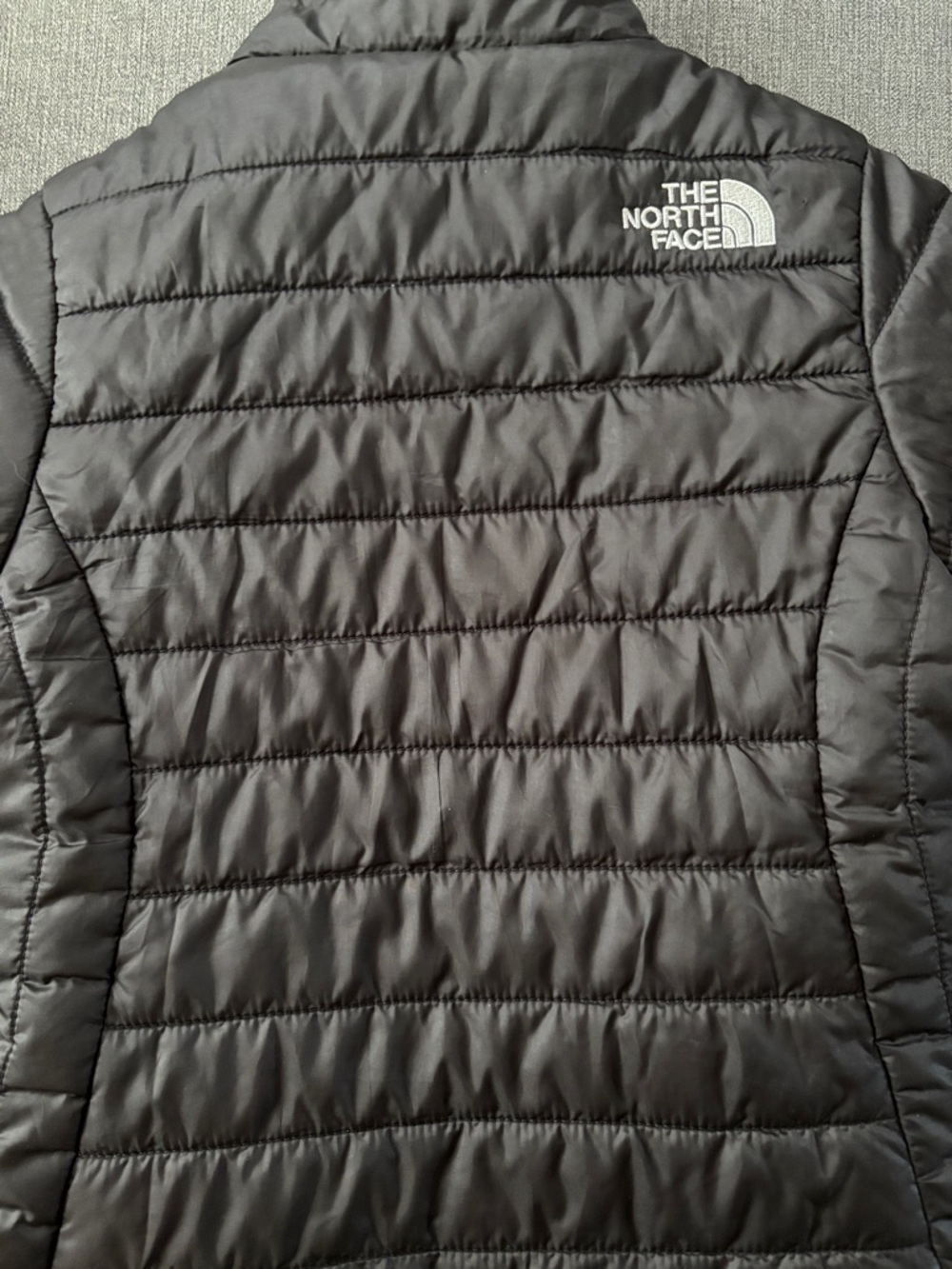 The North Face Black Plush Fleece Zip Jacket - Picture 3 of 5